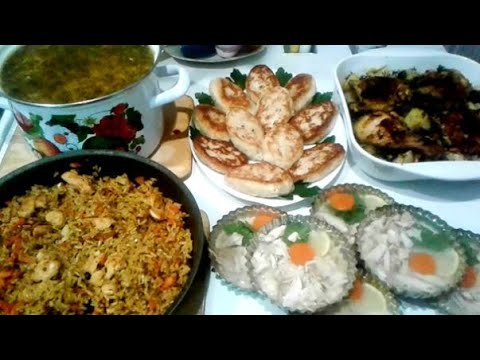 Видео: Эконом меню. 5 блюд из одной курицы. Новые рецепты. Всё очень просто и вкусно.