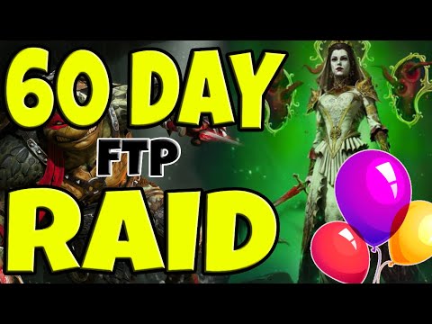 Видео: 🎉 RAID с нуля без доната! День 54–60 – Маленький Юбилейчик