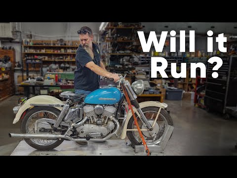 Видео: Забытый Harley, простоявший более 50 лет — БУДЕТ ЛИ ОН ЕЗЖАТЬ?