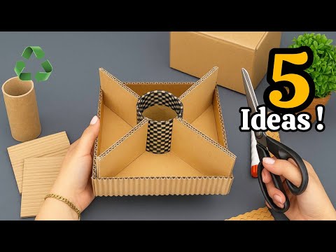 Видео: От простой коробки до безумного изобретения 😱/ 5 идей, которые потрясли всех 🤩👏