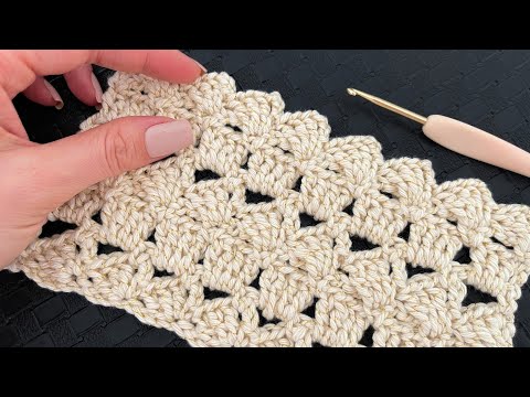 Видео: ЛЕГКОЕ И КРАСИВОЕ ВЯЗАНИЕ КРЮЧКОМ