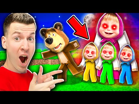 Видео: 😈 ЗЛАЯ Маша Создала *НЕПОСЛУШНЫХ* Клонов в МАЙНКРАФТ !