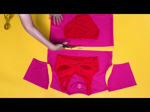 Видео: Когда вы сочетаете его с футболкой без бюстгальтера, происходит нечто потрясающее!