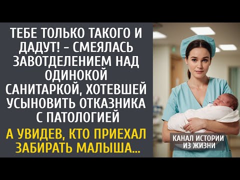 Видео: Тебе только такого и дадут! - смеялась завотделением над санитаркой, хотевшей усыновить отказника…