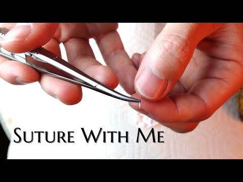 Видео: Основы наложения швов | Как накладывать швы