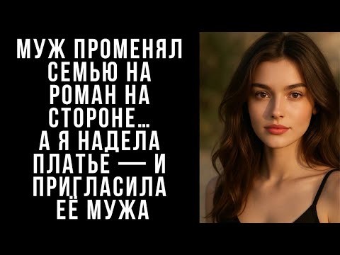 Видео: Муж променял семью на роман на стороне… А я надела платье   и пригласила её мужа