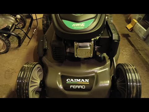 Видео: газонокосилка Кайман FERRO 52CV. теперь и у меня