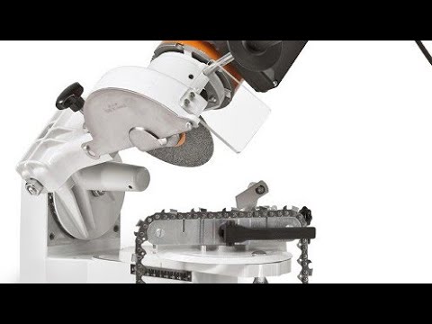 Видео: Профессиональная,идеальная заточка цепей станком STILL!!!