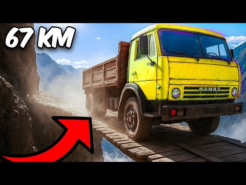 Видео: САМЫЕ ОПАСНЫЕ ДОРОГИ в мире — где ошибка стоит жизни !