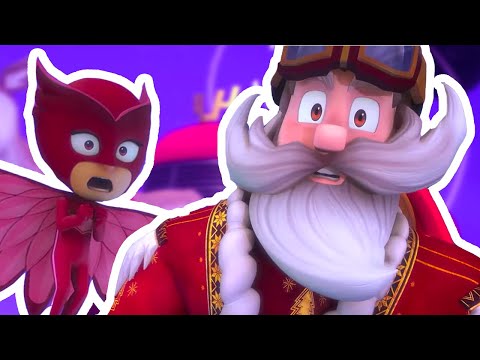 Видео: Герои в масках | PJ Masks спасает Рождество | мультики для детей