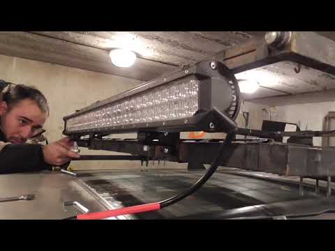 Видео: Люстра на крышу автомобиля HONDA CR-V