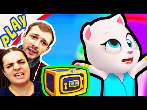 Видео: БолтушкА и ПРоХоДиМеЦ Открыли Ночной Город АНЖЕЛЫ! #264 - игра Том Бег за ЗОЛОТОМ