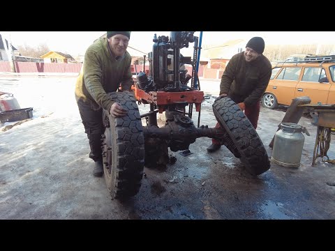 Видео: Оживление советского трактора Т-40АМ. Сняли передний мост для ремонта!!!