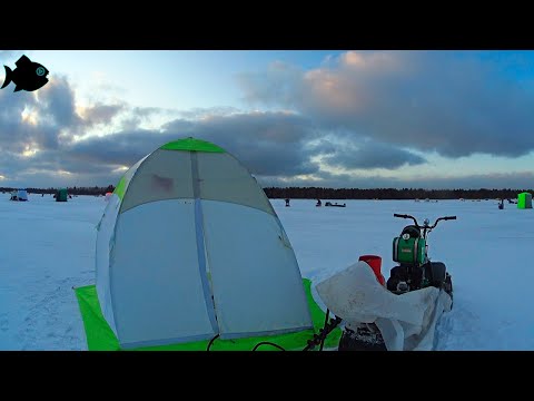 Видео: Как умер мотобуксировщик \ Рыбалка у Сенного \ Сухое море