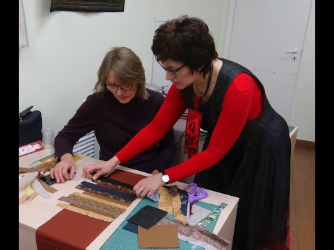 Видео: Ритм в структуре авторского костюма К. Дмитриевой - мастер-класс часть 1 (азы мастерства )