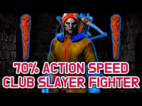 Видео: 70% ACTION SPEED CLUB SLAYER FIGHTER ОЧЕНЬ СЛОМАН | DARK AND DARKER