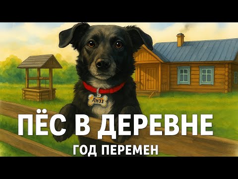 Видео: Собачий лагерь в Беларуси: гуси, деревня и счастливая собака.