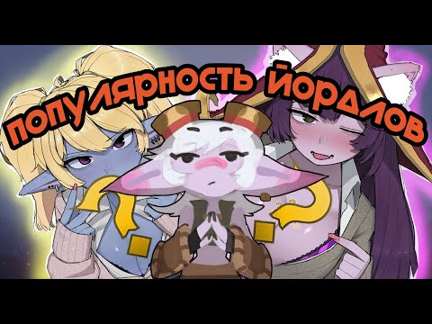 Видео: Популярность йордлов в Игре