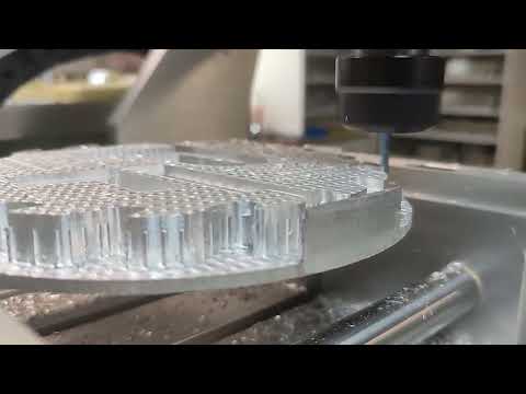 Видео: Фреза с покрытием DLC для алюминия и цветных металлов. Фрезеровка Д16Т. Фрезы для станков с ЧПУ