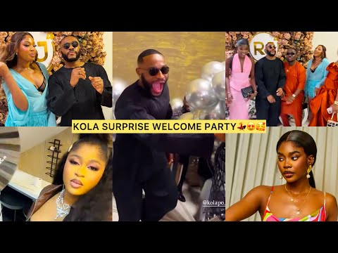 Видео: Сюрприз от Kola! Приветственная вечеринка❤️ Домочадцы и друзья представляют💃 BBNAIJA, 10-й сезон ...