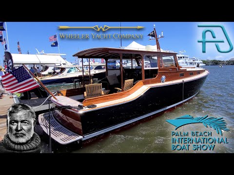 Видео: «Пилар» Эрнеста Хемингуэя возвращается в виде Wheeler 38 «ЛЕГЕНДА» на Международной выставке лодо...