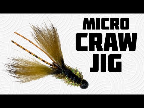 Видео: Вязание блесны MICRO CRAW для ловли краппи и мелкой рыбы