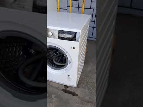 Видео: Стирально-сушильная машина AEG L99695HWD 9/6 кг с тепловым насосом