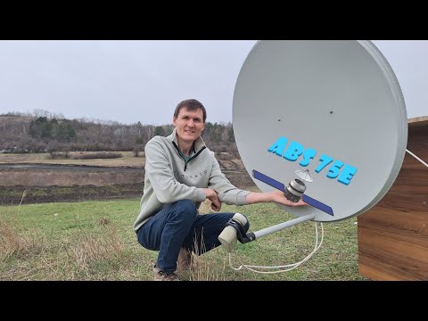 Видео: Изменения на спутнике ABS 75E. Часть бесплатнных каналов перешли на Эксспрес 80Е и Ямал 90E.