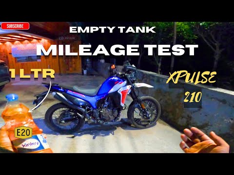 Видео: Тест пробега XPulse 210 | Тест пробега с пустым баком Hero XPulse | Hero XPulse 210 2025