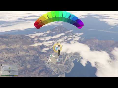 Видео: Grand Theft Auto V 87 серия Гонки и Парашутизм!