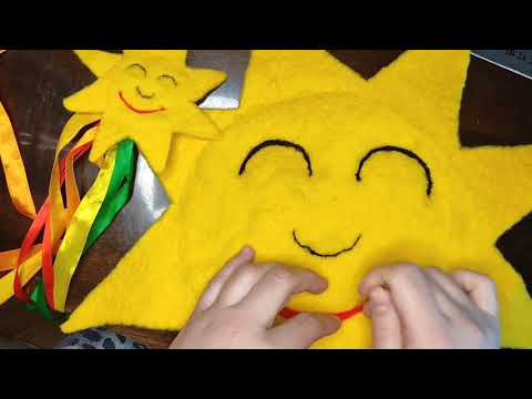 Видео: солнышко на масленицу| валяем солнце | поделки на масленицу