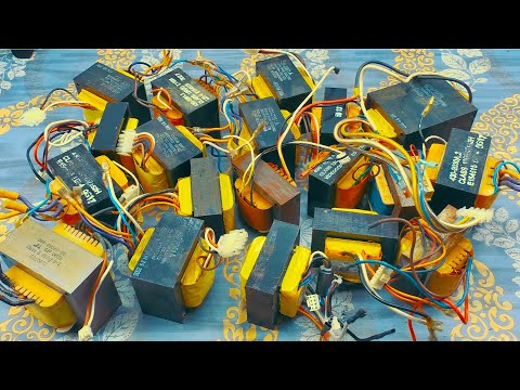 Видео: МНОГО МЕДИ! РАЗБИРАЕМ 19 ТРАНСФОРМАТОРОВ.