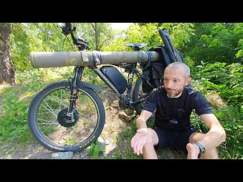 Видео: Электровелосипед для рыбалки 2.0/На рыбалку на Велосипеде