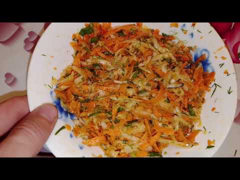 Видео: Необычный салат из редьки и моркови