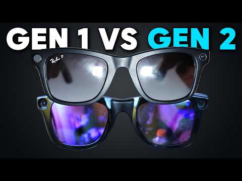 Видео: Ray Ban Meta Gen 2 против Gen 1: перед обновлением