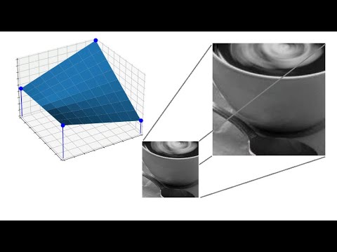 Видео: Билинейная интерполяция. Цифровой зум изображений