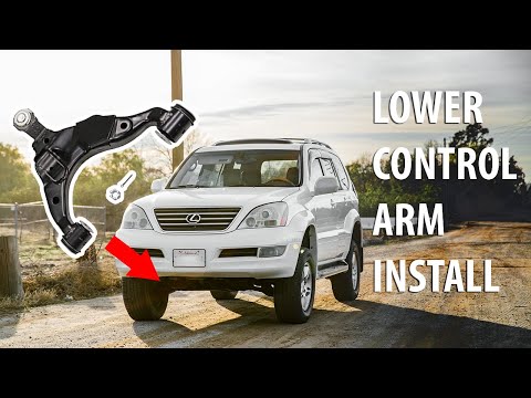 Видео: Как установить нижние рычаги подвески на Lexus GX470 | 4Runner и Fj Cruiser