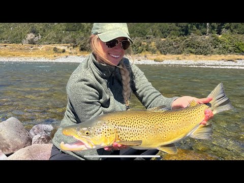 Видео: Форель-монстр в глубинке (Новая Зеландия, эпизод 13)