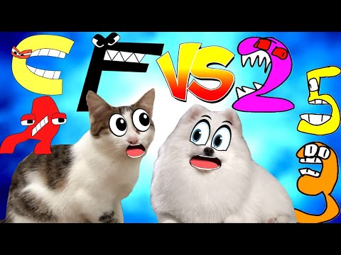 Видео: Цифры ЛОР vs  Алфавит ЛОР! Злобная цифра 7! Будет БОЙ!!!