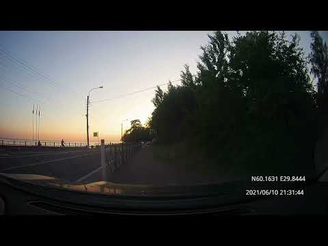 Видео: Driving in St. Petersburg city: муниципальный округ № 65 - Зеленогорск 10/06/2021 (timelapse 4x)