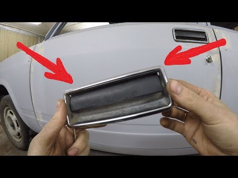 Видео: бесшумные замки ваз 2107+родные ручки (доработка ручек)