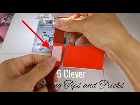Видео: 🌟 5 умных советов и хитростей, которые вы должны знать | Техника шитья для начинающих # 26
