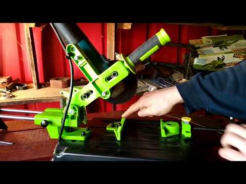 Видео: Стойка для болгарки с протяжкой Beking BG-612506 (Dnipro-M QX-125)