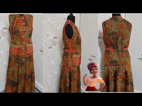 Видео: Стёганый жилет в комплект к юбке👗Стёжка🥻Пошив и демонстрация (DIY)