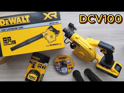 Видео: Распаковка и сравнение | Воздуходув DeWALT DCV100, рулетка и отрезные диски