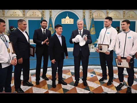 Видео: Президент бокстан әлем чемпионатының жүлдегерлерін қабылдады