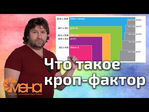 Видео: Что такое кроп-фактор