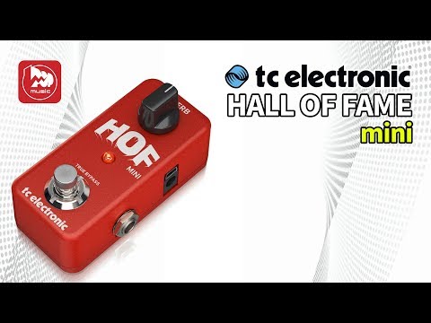 Видео: Гитарная педаль TC ELECTRONIC HALL OF FAME MINI REVERB