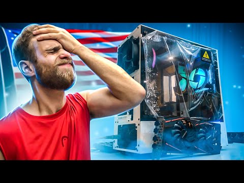 Видео: Собрали Компьютер в США, Ждали 6 Месяцев, а Приехал ТРУП! 😨😲🔥