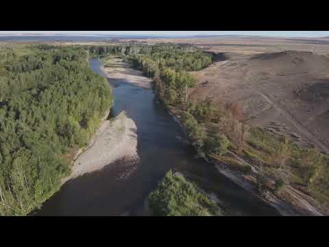 Видео: ВКО, с.Курчум, река Курчум.